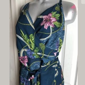 NEW MLLE GABRIELLE MAXI DRESS 3x CHIFFON PRINT-